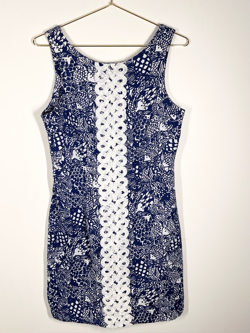 Lilly Pulitzer x Target Upstream Sleeveless Shift Mini Dress Fish Print 4